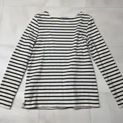 PETIT BATEAU プチバトー バスクシャツ ボーダー ロンT カットソー