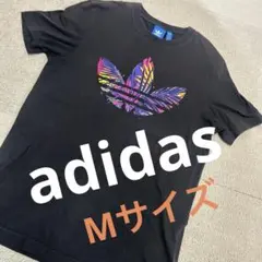 adidas カラフルロゴ 半袖Tシャツ