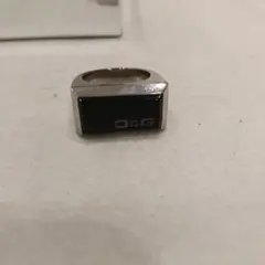D&G スクエアリング ブラック/シルバーのサムネイル