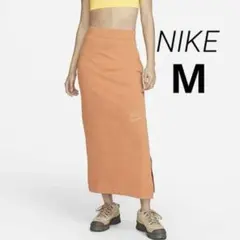 M オレンジ ナイキ マキシ ロング スカート スウェットのサムネイル