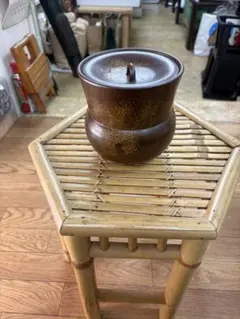 A283​備前焼 耳付水指 陶印有 茶道具 - メルカリ