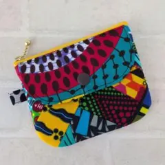 アフリカ布✤コンパクト財布 - メルカリ