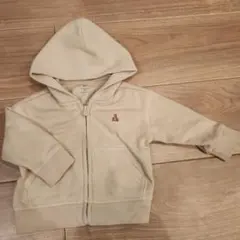 baby gap　GAP　パーカー　ベージュ　70センチ くま　ブラナンベア
