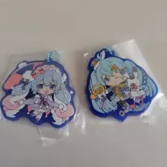 初音ミク 　雪ミク　ラバーストラップ　 2023年製