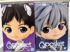 Q posket エヴァンゲリオン 碇シンジ 渚カヲル 2種セット