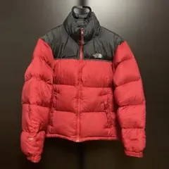 最終値下げ　700Fill❤ノースフェース　ヌプシ　ダウンジャケット 赤黒