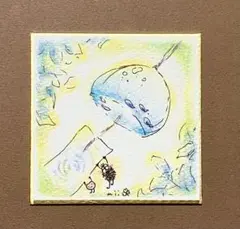 文鳥」色鉛筆画イラスト(額付き) - メルカリ
