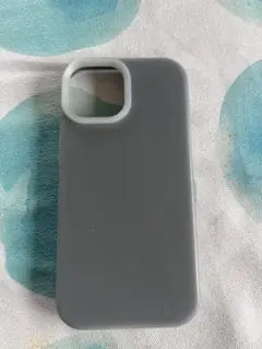 iPhone15用 ケース グレー
