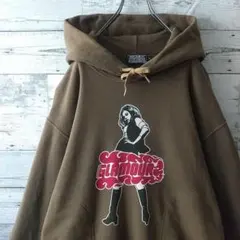 【レア美品】ヒステリックグラマー　ヒスガール　サークルガールパーカー　サイズM ヒステリックグラマー ☆ ヒスガール サークルロゴ スウェットパーカー