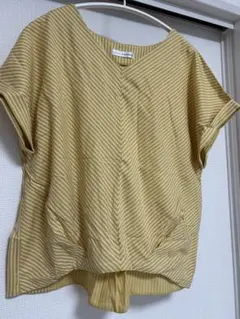 a.v.v standard ストライプ Vネック 半袖Tシャツのサムネイル