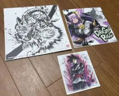 ドラゴンボール キャラクターアート 色紙