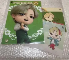 BTS TinyTaN テヒョン テテ マルチシート 下敷き クリアファイル