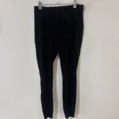 J.Crew【M】ジェイクルー ベロア調 ストレッチ レギンス パンツ ブラックのサムネイル