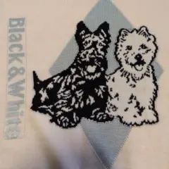 ☺️年末大特価セール　Black & White 犬デザイン ニットセーター