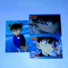 名探偵コナン 江戸川コナン トレーディングカードコレクションクリア ３枚セット