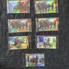 競馬 サイン入りトレーディングカードセット　サラブレッドホースコレクション