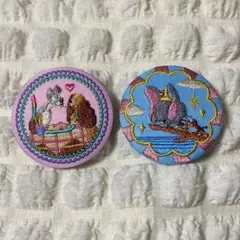 ディズニー 刺繍缶バッジ わんわん物語 ダンボ