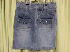ANGEL BLUE デニムスカート 平成レトロ L