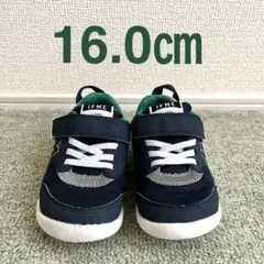 イフミー 16.0cmキッズシューズ ネイビー 軽量