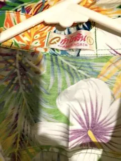 KHAKI HAWAIIAN アロハシャツ 半袖 フラワー柄