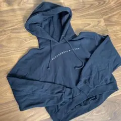 Abercrombie & Fitch ブラックパーカー S
