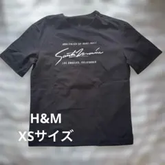H&M Tシャツ 黒 XS