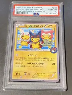 2026年最新】ポンチョを着たピカチュウ psa10の人気アイテム - メルカリ