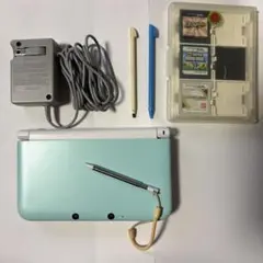 Nintendo3DSLL 本体　ライトブルー　おまけ付き