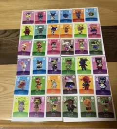 あつまれどうぶつの森 amiiboカード 36枚セット