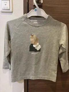 mont-bell グレー 長袖Tシャツ