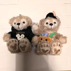 ディズニー ダッフィー ぬいぐるみ 2体セット