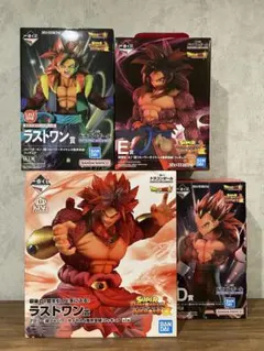 ドラゴンボール　フィギュア　一番くじ　悟空　ベジータ　ゴジータ　ブロリーのサムネイル