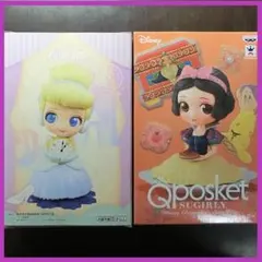 【匿名配送】Qposket 白雪姫 & Sweetiny シンデレラ フィギュア