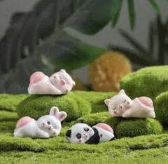 動物デザイン 陶器製箸置き 4個セット