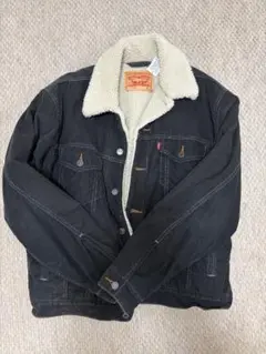 Levi's シェルパ襟付きジャケット Mサイズ ブラック