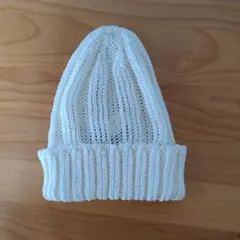 BEAMS+ ホワイトニット帽のサムネイル