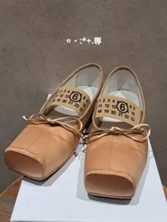MM6 Maison Margiera バレエシューズ　サテンのサムネイル