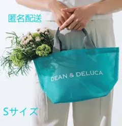 DEAN & DELUCA メッシュトートバッグ ターコイズ L - メルカリ
