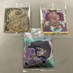 黒ひげ海賊団 ONE PIECE 大海賊シールウエハース　3枚