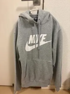 NIKE プルオーバーパーカー グレー S