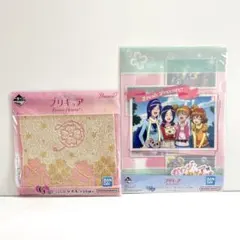一番くじ プリキュア フレッシュプリキュア ハンドタオル クリアファイル