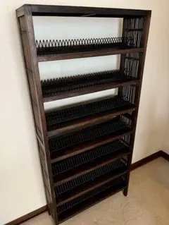 ★引取りorたのメル便 アジアン CDラック 竹 木製 バリ インドネシア