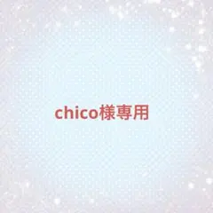chico様専用ページ