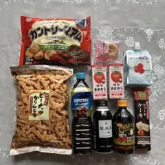 お菓子・ドリンクまとめ売り10点　送料込み　匿名発送