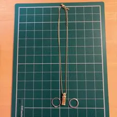 ゴールドネックレスリング、シルバーリング3点セット