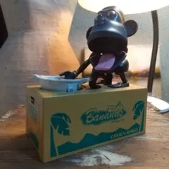 平成レトロ 貯猿箱 貯金箱 猿 フィギュア