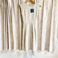 新品未使用 OPAQUE.CLIP NAVY  ワンピース ホワイト