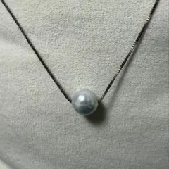 一粒　あこや貝　ネックレス