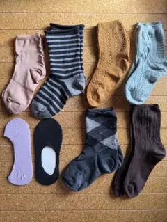 【お得セット】無印、靴下屋、ユニクロ8点セット