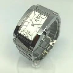 美品　TISSOT シルバー アナログ 腕時計　稼働品のサムネイル